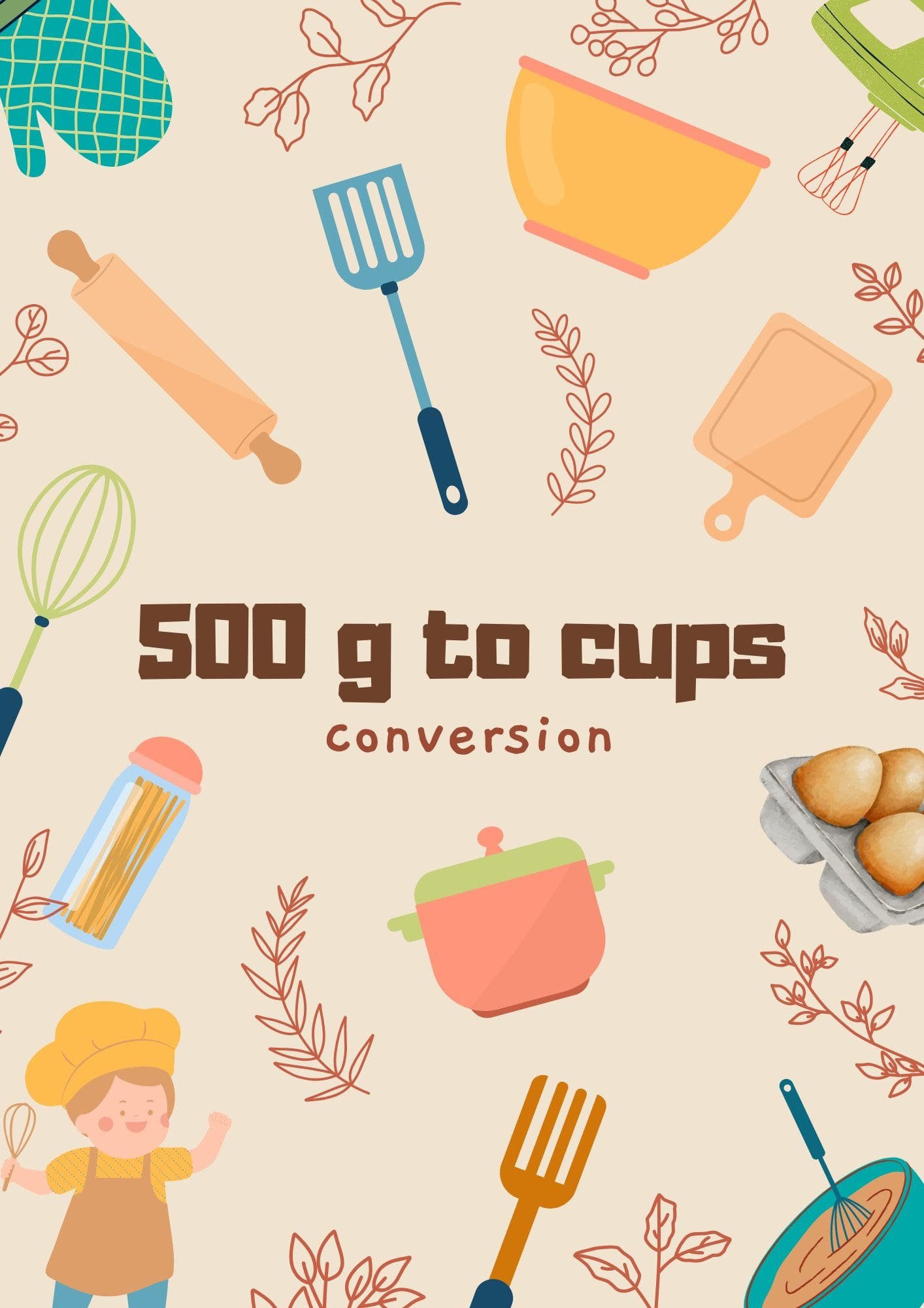 500 grams to cups conversion