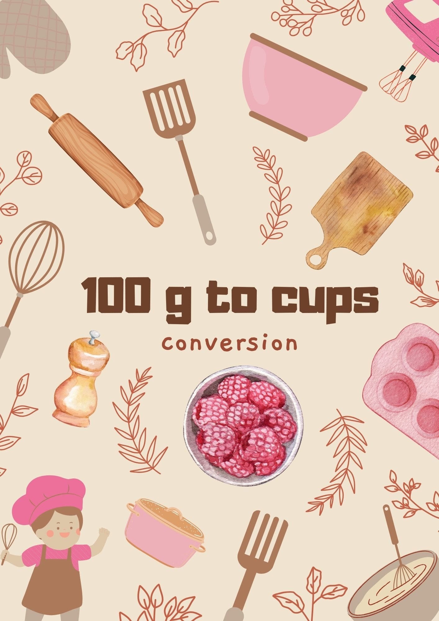 100 grams to cups