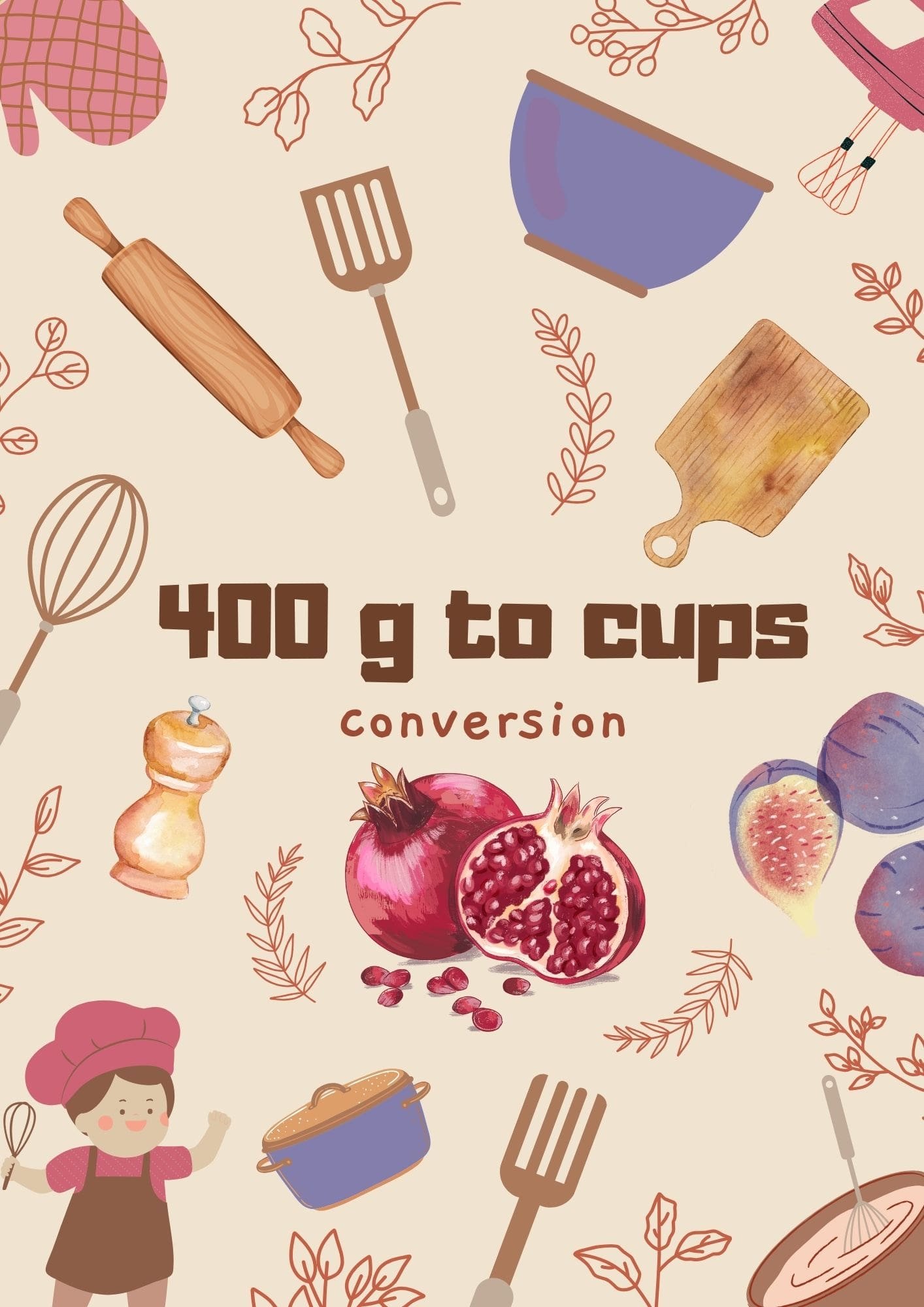 400 grams to cups