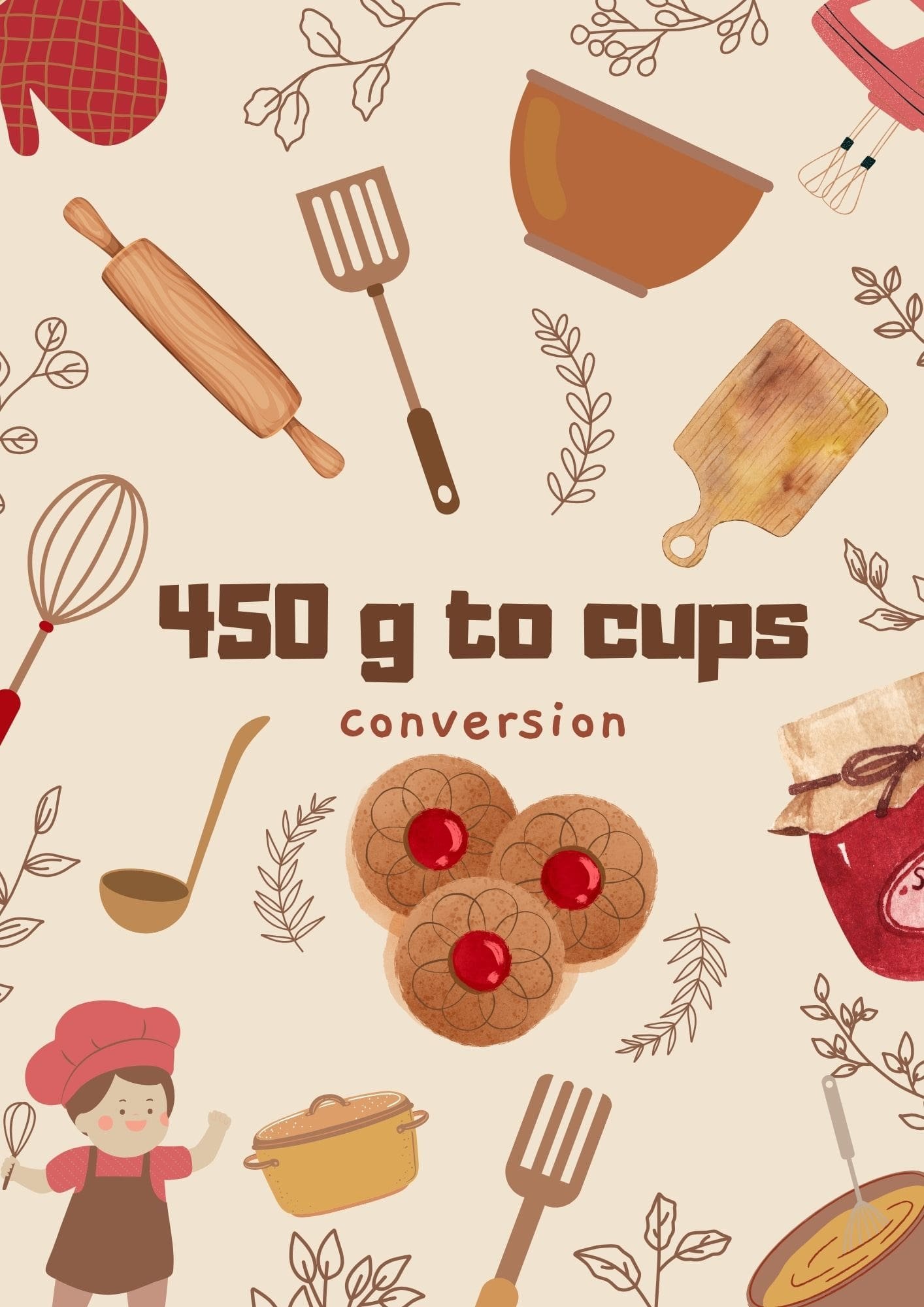 450 grams to cups converter