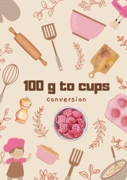 100 grams to cups