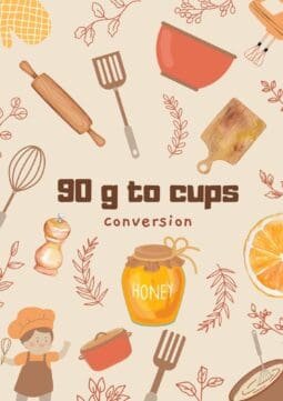 90 grams to cups
