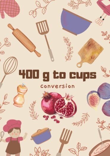 400 grams to cups